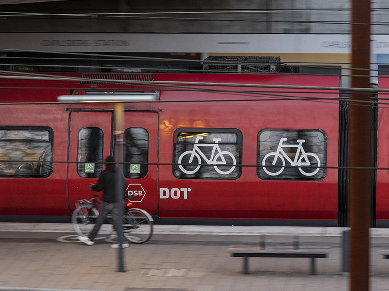DSB lancerer ny transportguide: Cyklen og toget er hinandens bedste venner