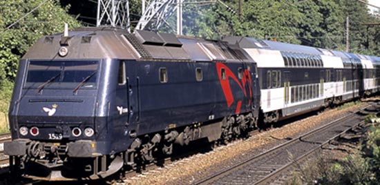 20 af DSB's ME-lokomotiver får nu påført emmissionskit, der mindsker partikelforureningen fra lokomotivet.