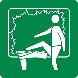 Nødudgang via vindue