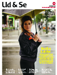 Forsiden af Ud & Se september 2017 - interview med forfatteren Sissel-Jo Gazan om street art i Berlin